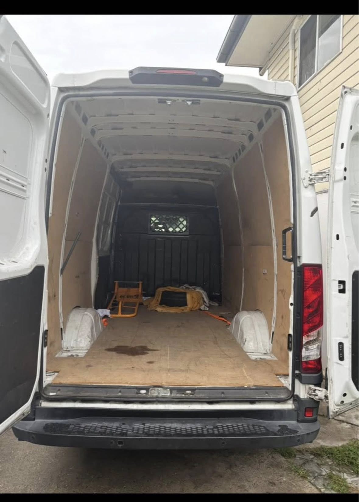Manuel with his Iveco Daily van